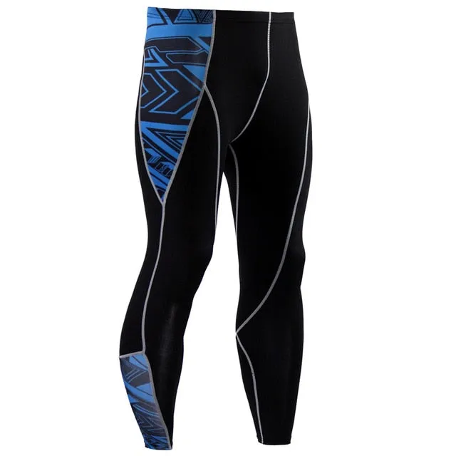 ( Free Shipping) Thermal Mens Underwear Fitness Tights Men's Compression