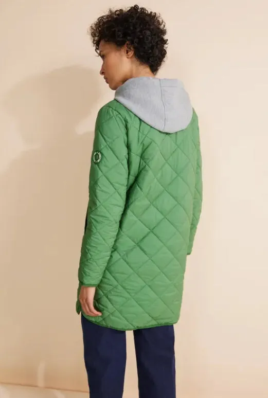 201920- Green Light Padded Coat - Street One