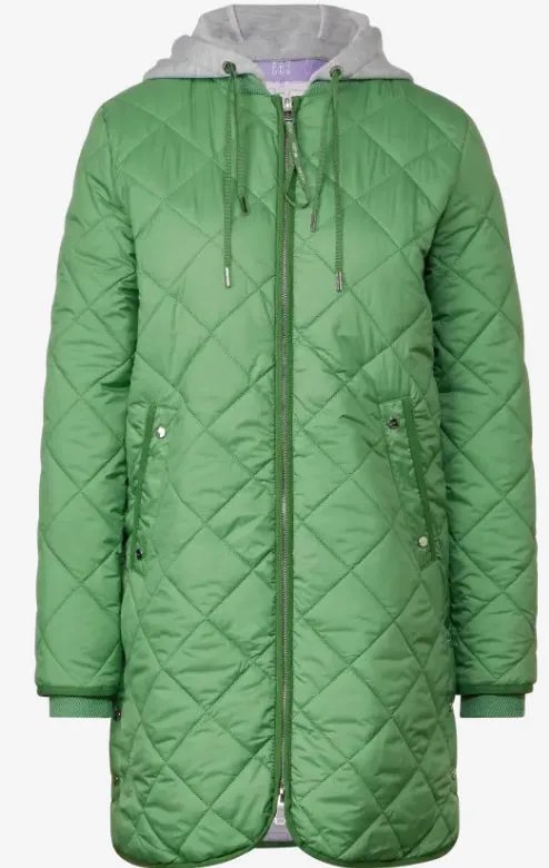 201920- Green Light Padded Coat - Street One