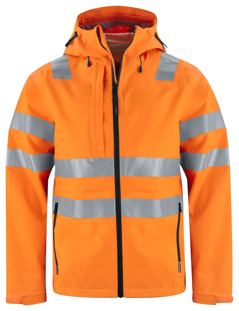 6450 Pro-job Mens Hi-Vis Class 3/2 Rain Jacket