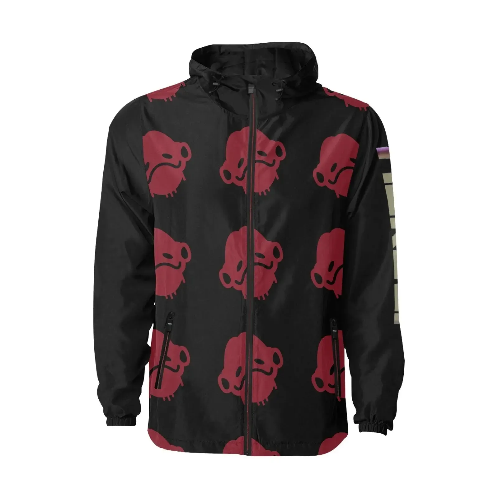 Ackbar Men's All Over Print Quilted Windbreaker (Model H35)