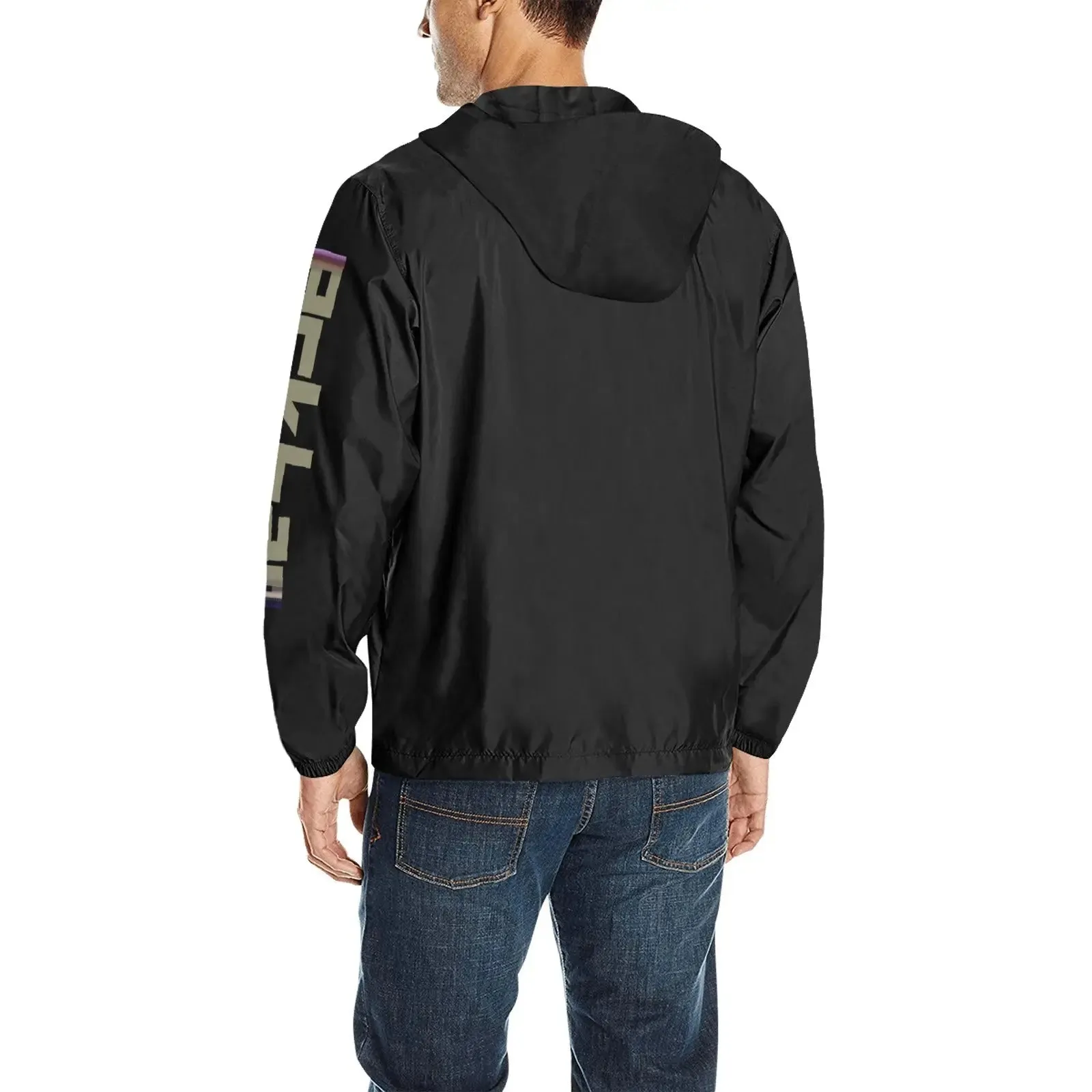 Ackbar Men's All Over Print Quilted Windbreaker (Model H35)