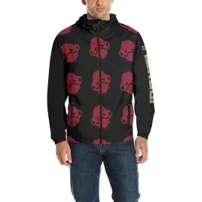 Ackbar Men's All Over Print Quilted Windbreaker (Model H35)