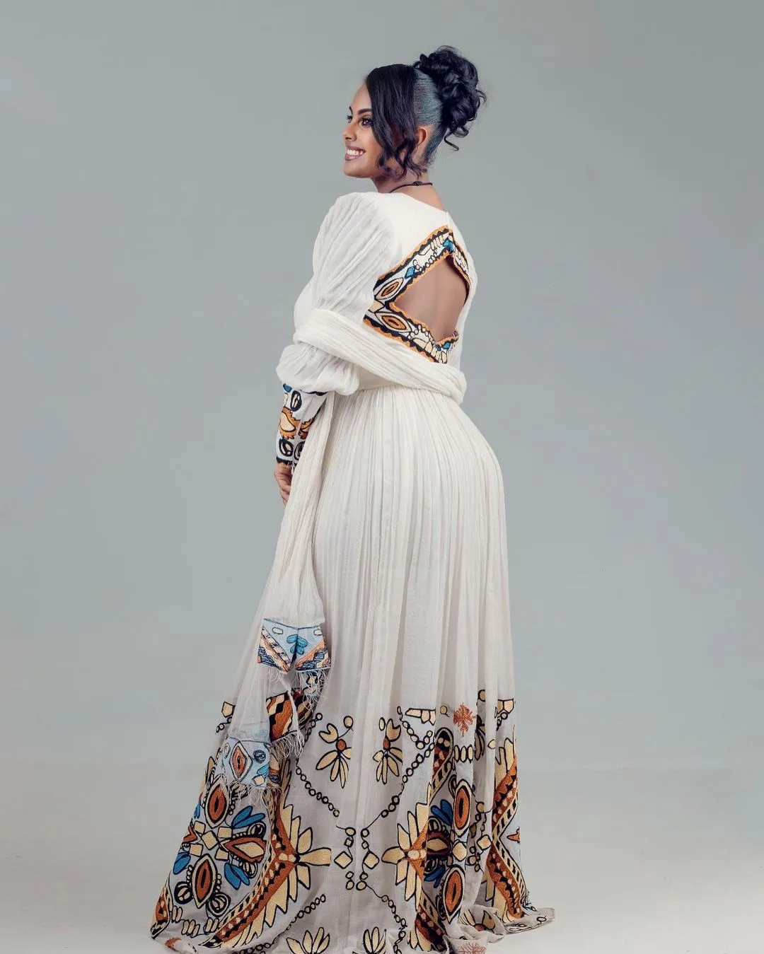 Adorn Yourself in Elegance Exquisite Habesha Dress for Every Occasion