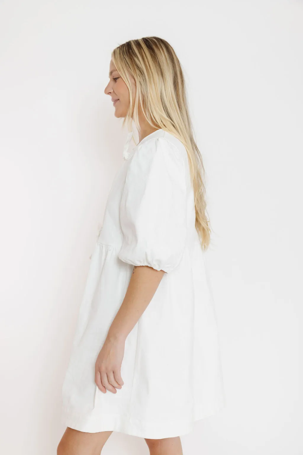 Ambrose Dress in Off White