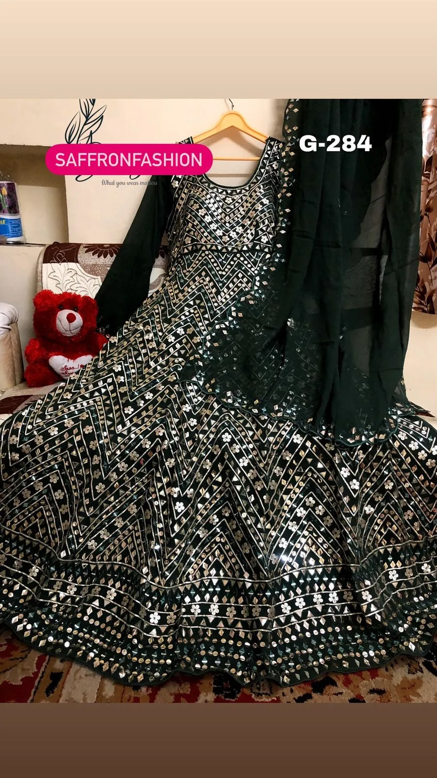 Anarkali dresses gottapatti dress Wedding dress bridal dresses