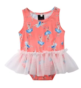 Ballerina Romper with Romantic Tutu #900038