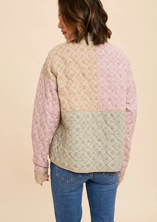 Bandana Lightweight Quilted Jacket ~FINAL SALE