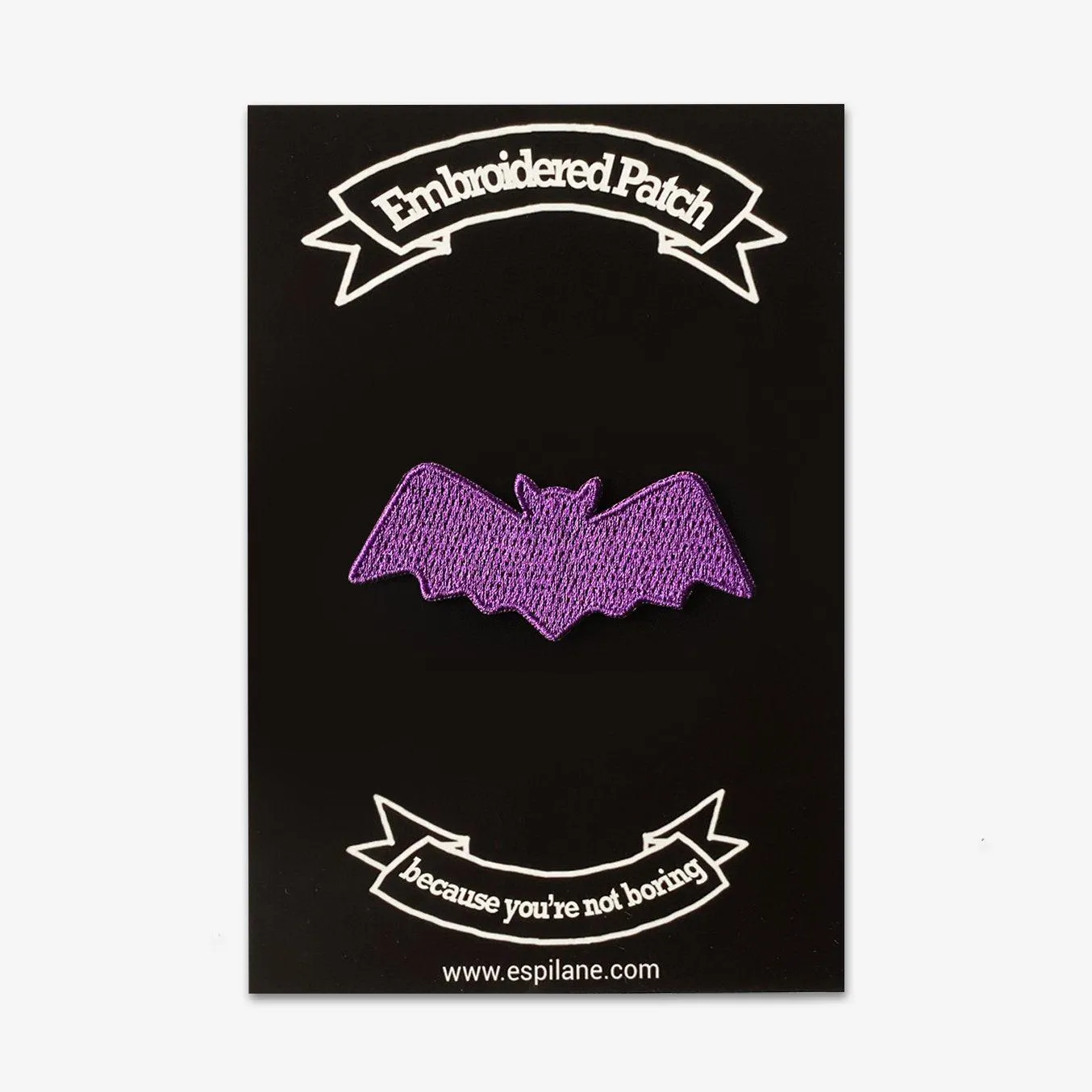 Bat Iron-On Patch