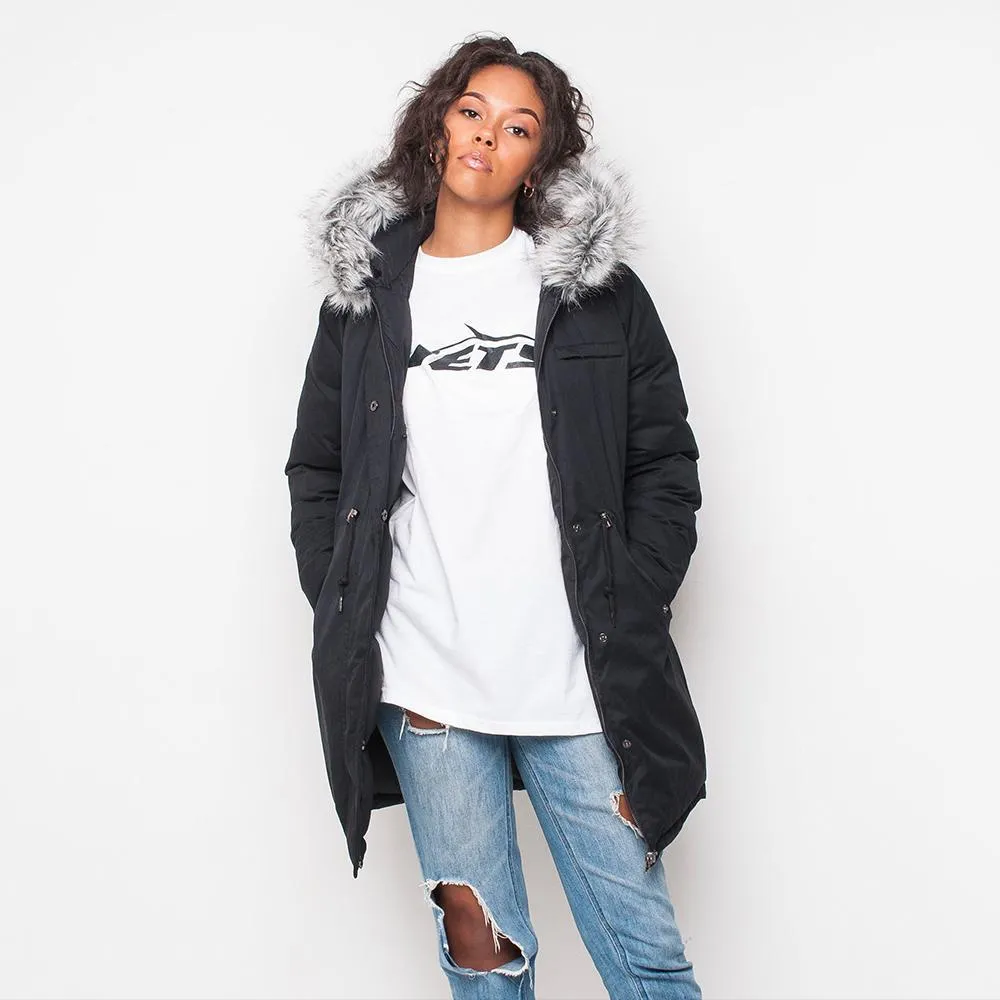 Bellfield - Parka - Womens Coat - Black