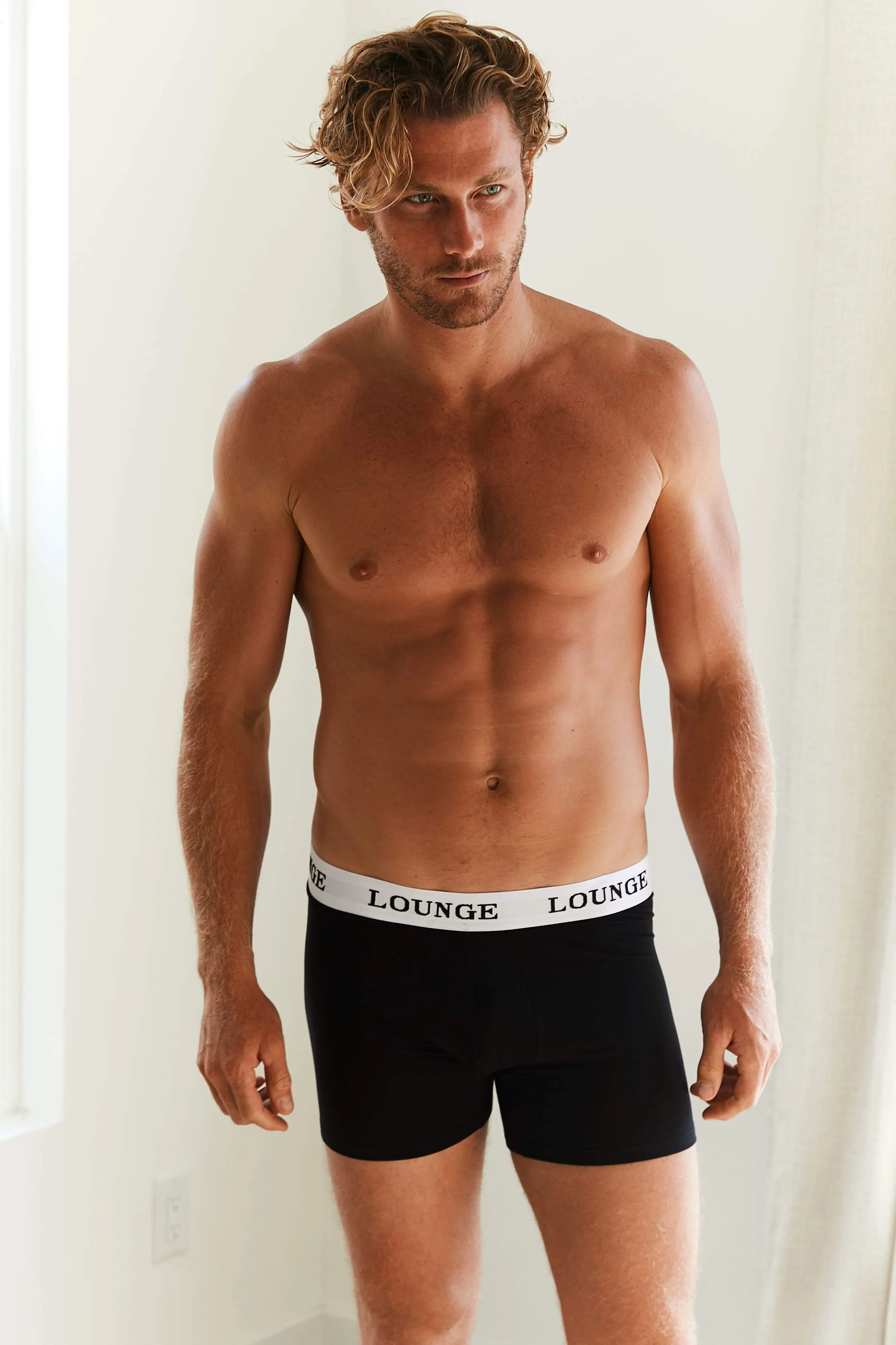 Black Boxers Three-Pack