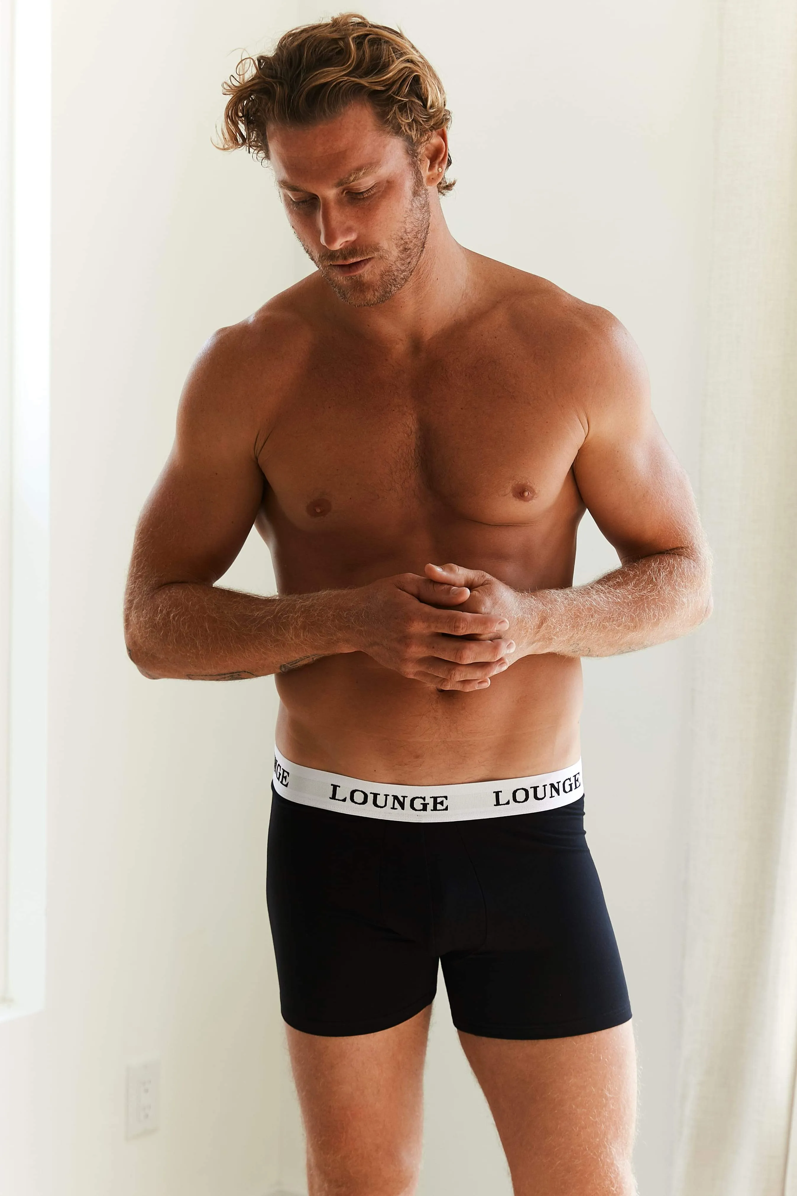 Black Boxers Three-Pack