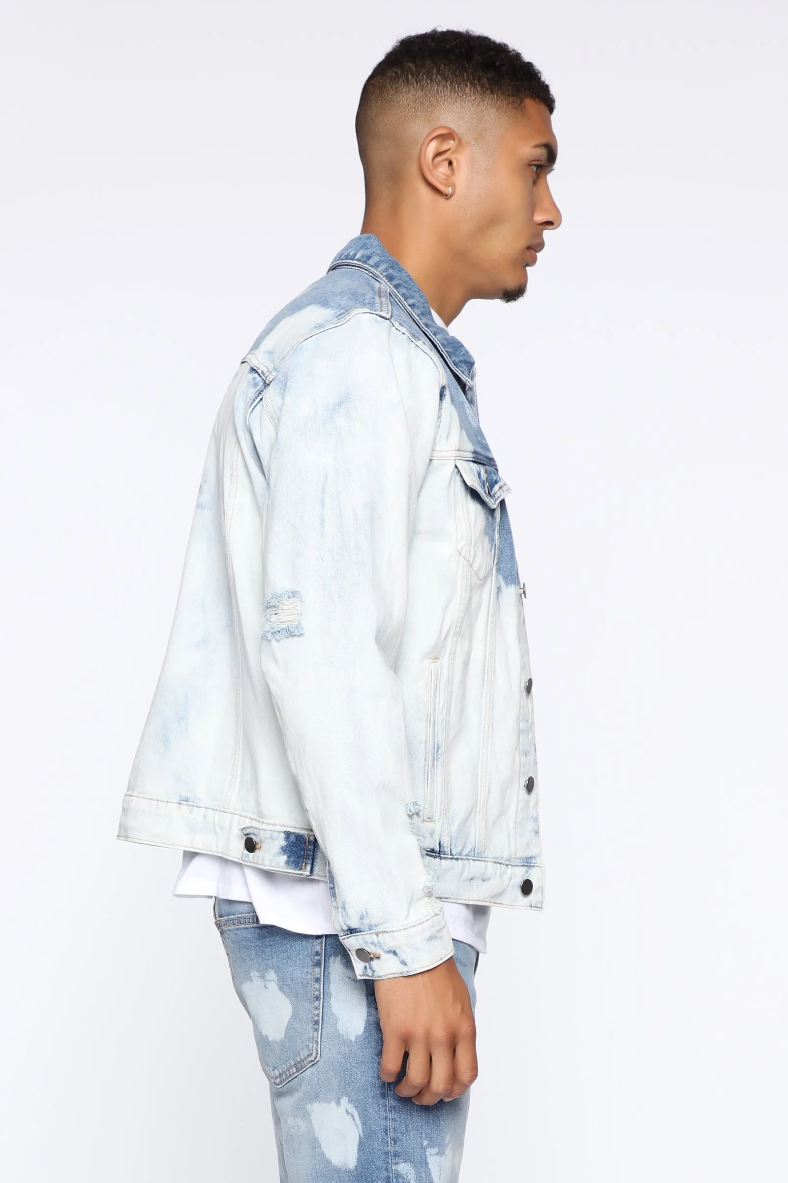 Bleach Bod Denim Jacket - BleachBlueWash