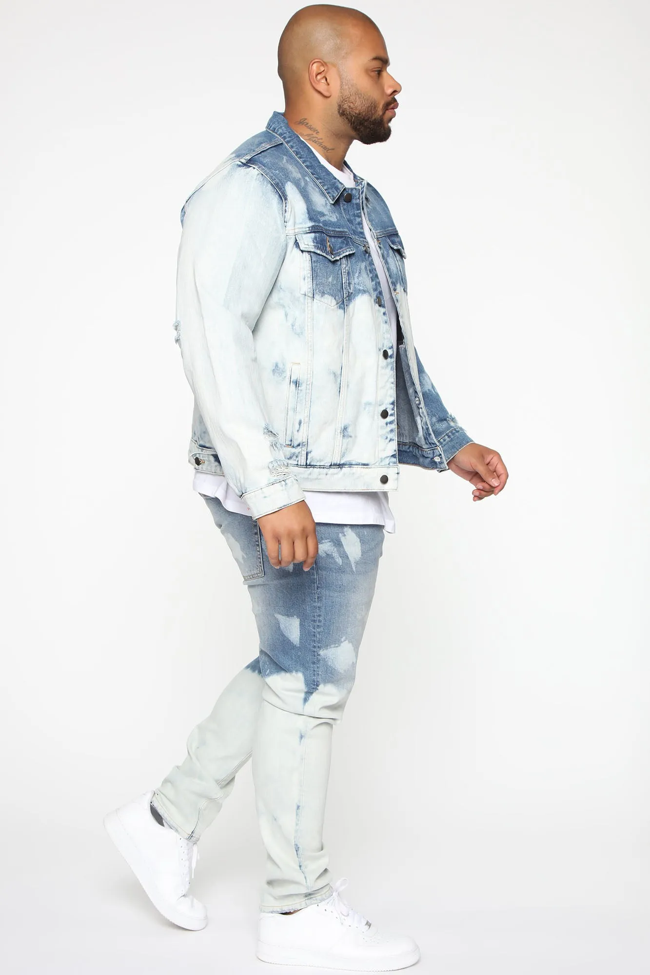 Bleach Bod Denim Jacket - BleachBlueWash