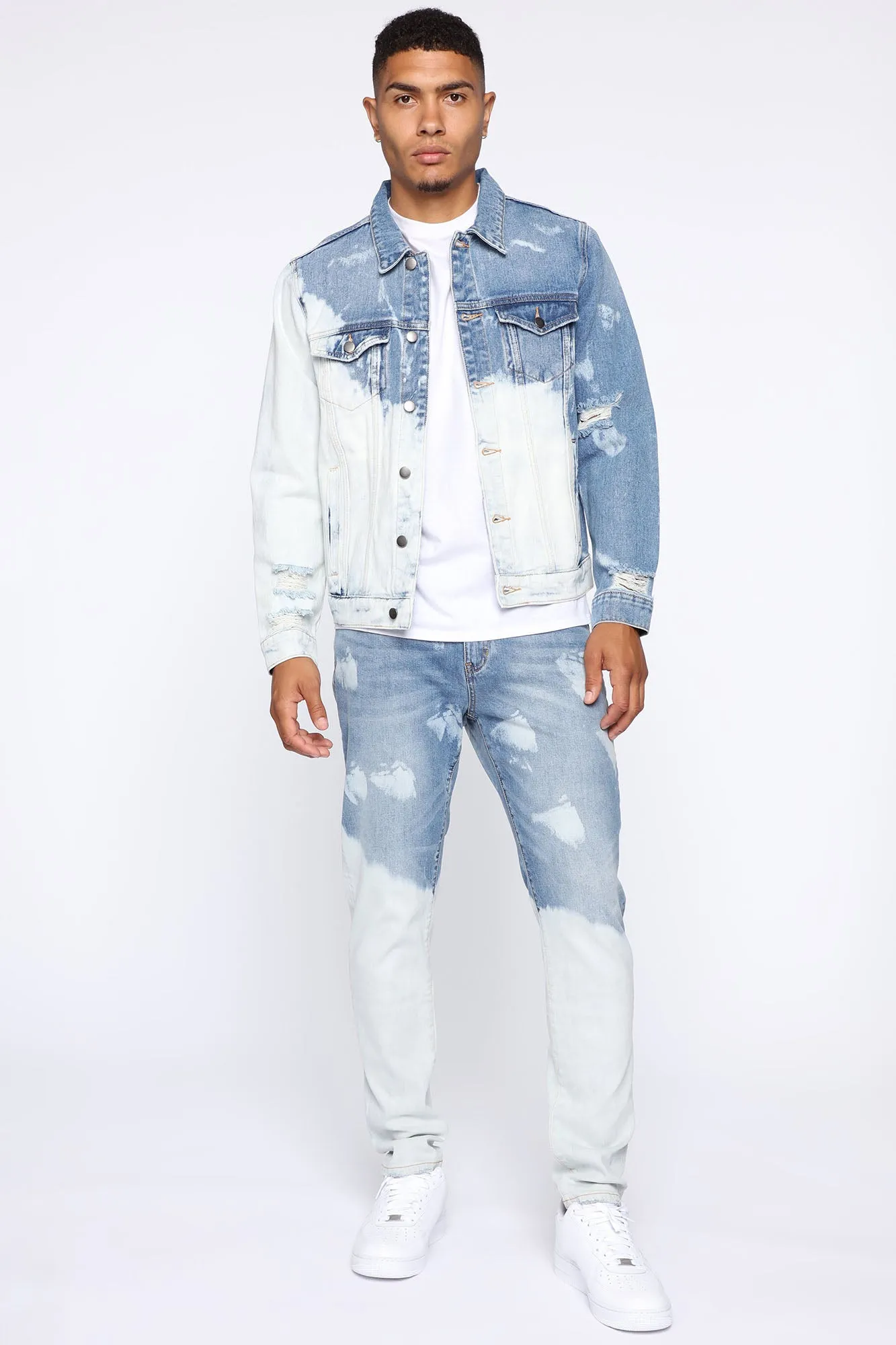 Bleach Bod Denim Jacket - BleachBlueWash