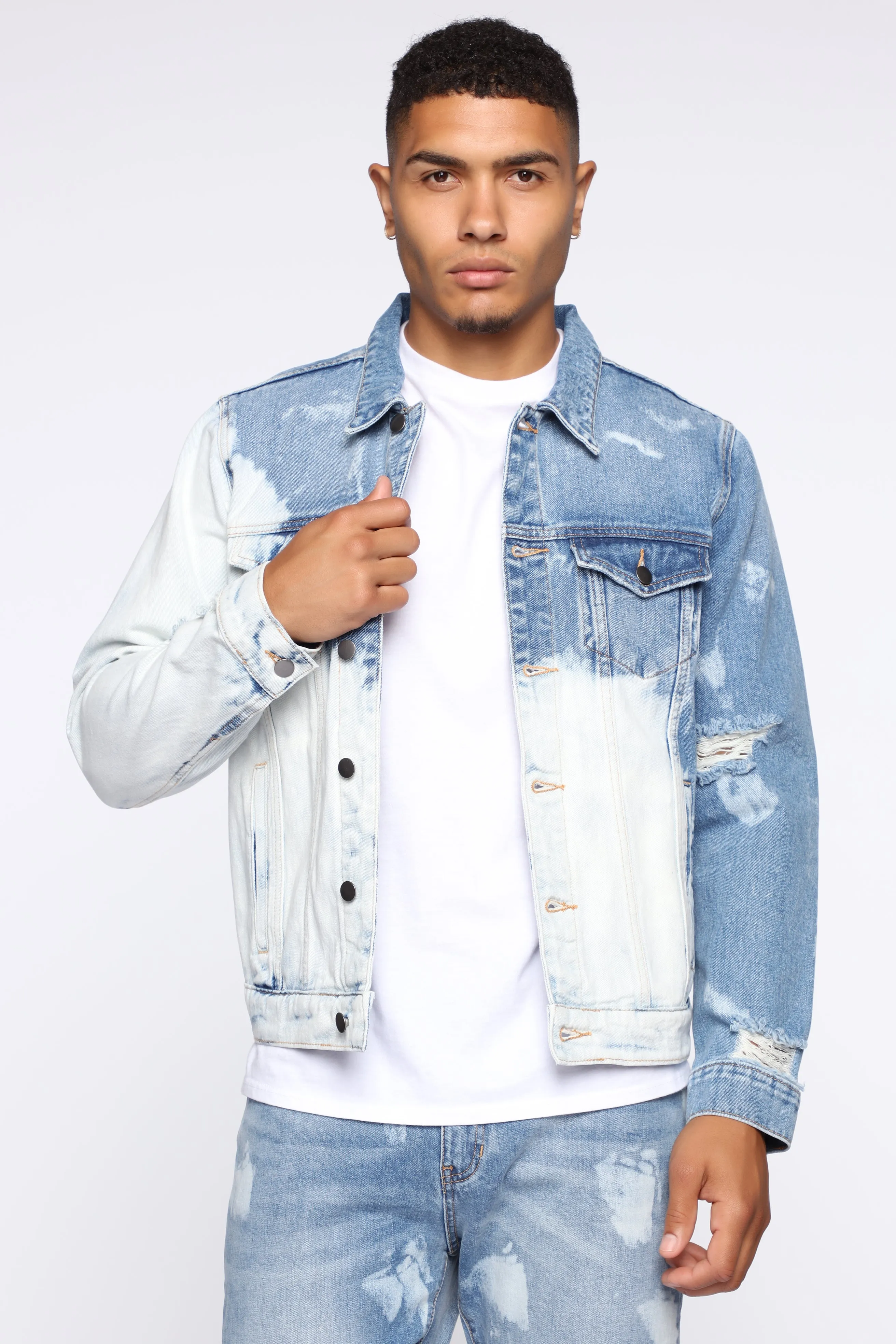 Bleach Bod Denim Jacket - BleachBlueWash