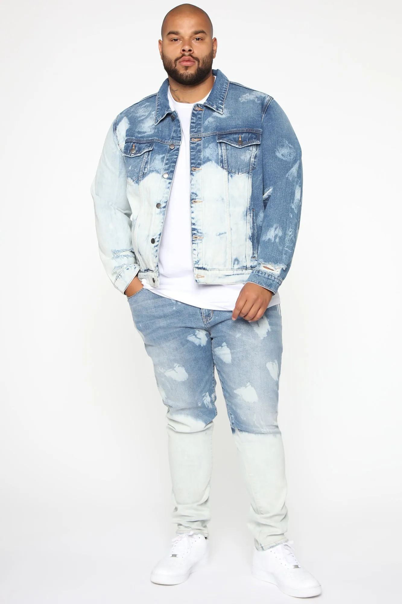 Bleach Bod Denim Jacket - BleachBlueWash