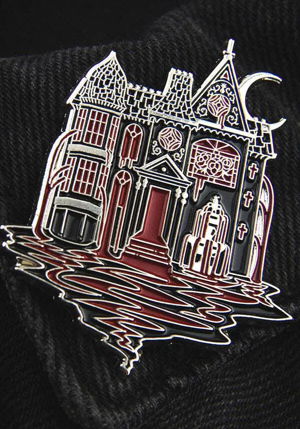 Bleeding Haunted Mansion | ENAMEL PIN