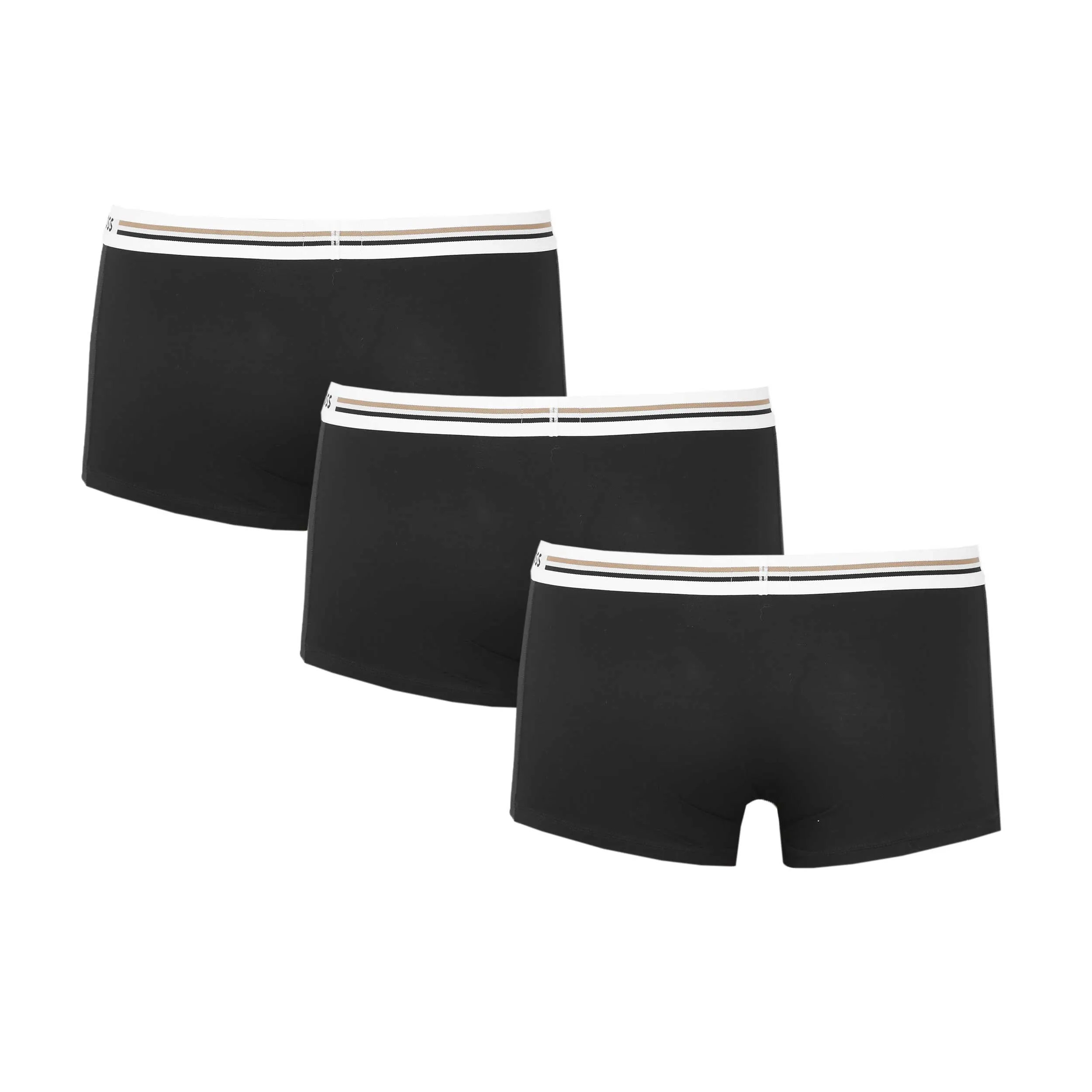 BOSS Trunk 3P Revive Underwear in Black