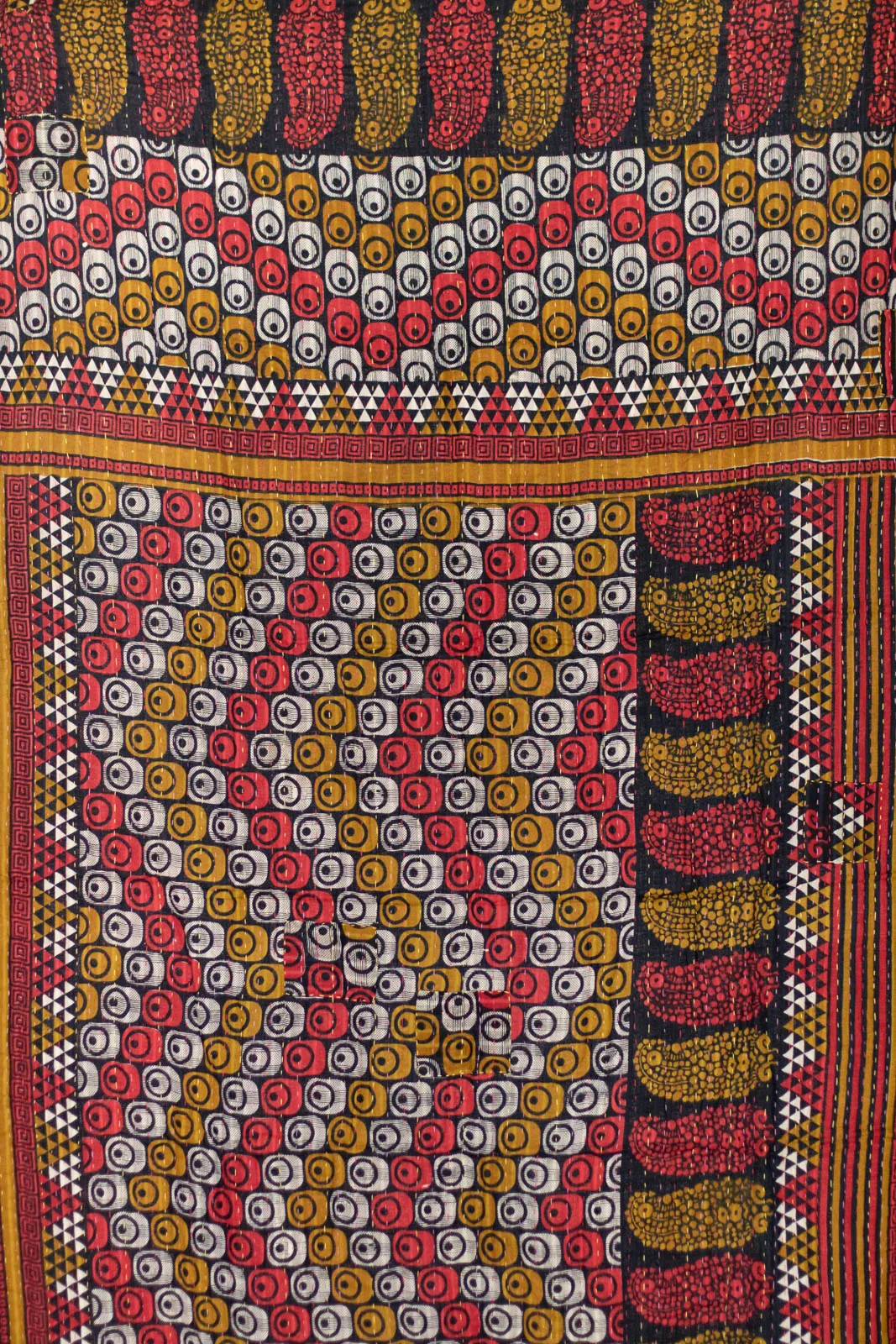 Brotherly Kantha Throw