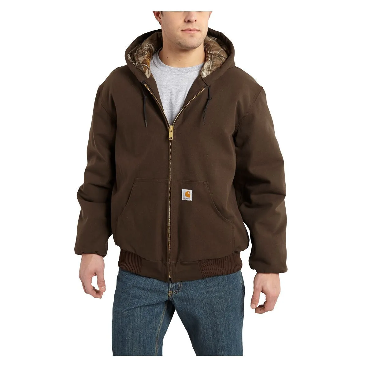 Carhartt Men's Dark Brown Huntsman Active Jacket