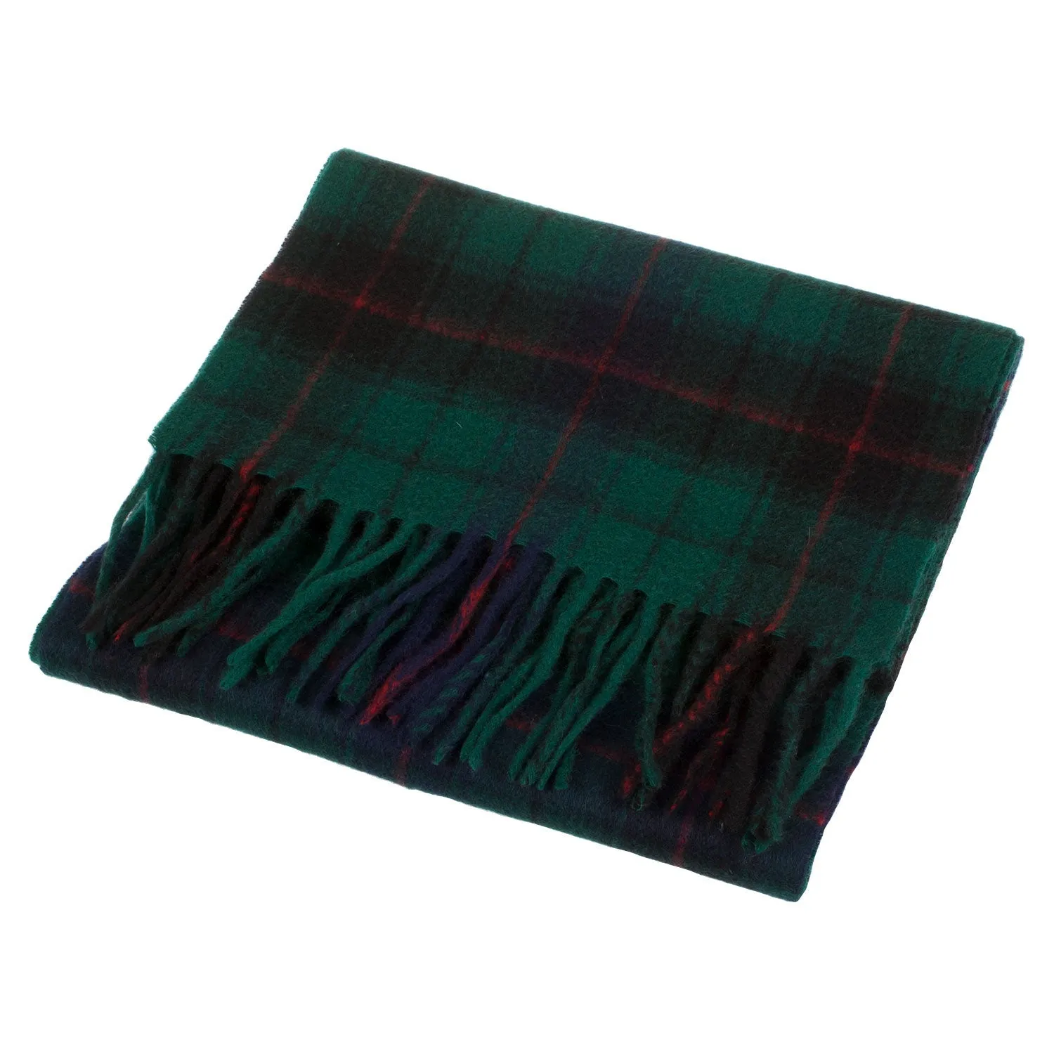 Cashmere Scottish Tartan Clan Scarf  Davidson