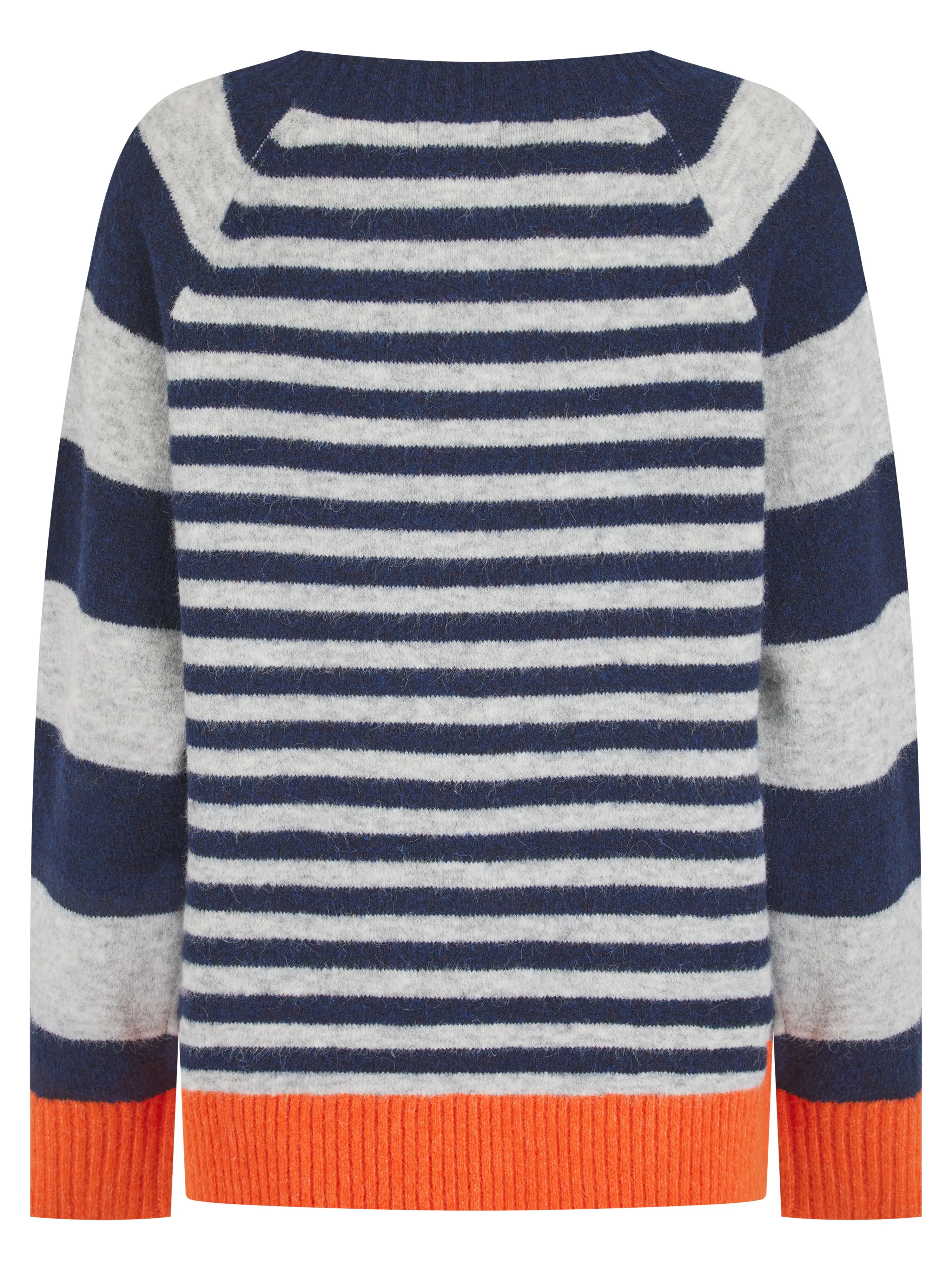 CYNTHIA STRIPE JUMPER IN NAVY MIX