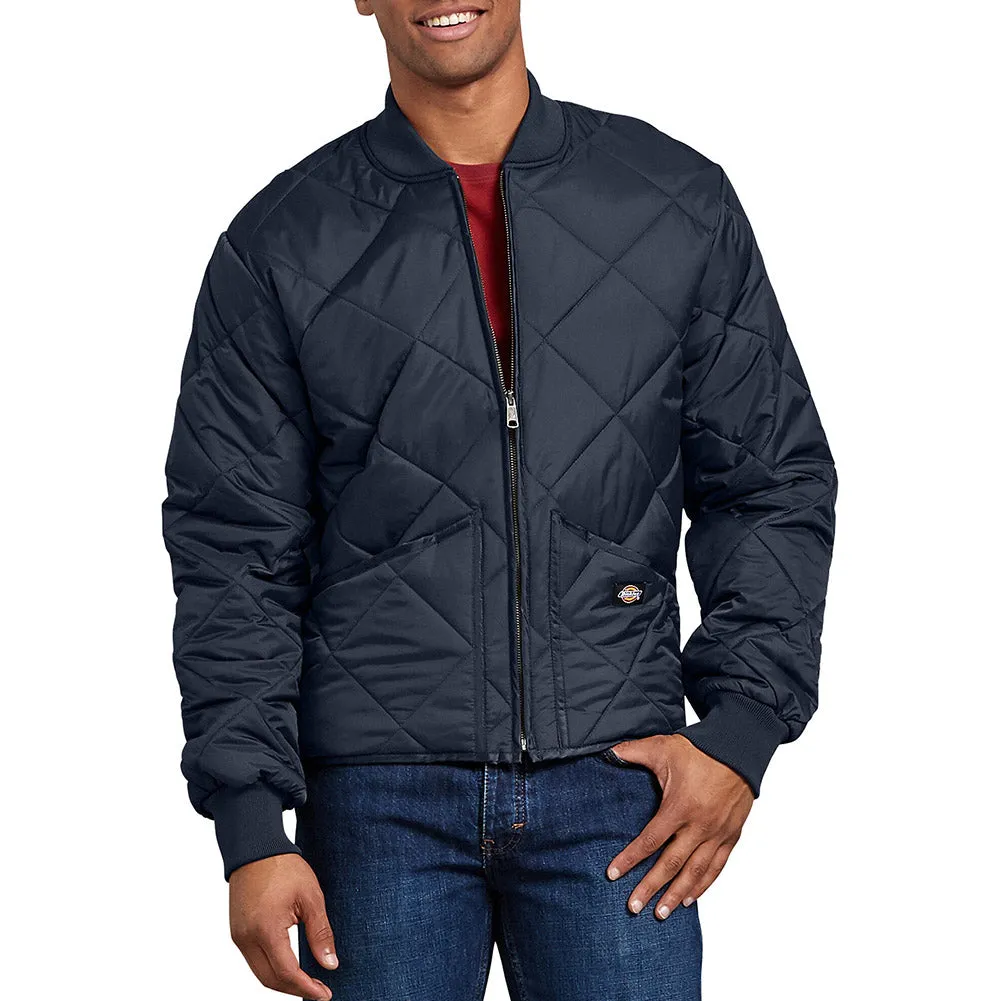 Dickies Men's 612420 Water Resistant Diamond Quilted Nylon Coat Jacket