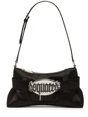 Dsquared2   Gothic Dsquared2 viscose blend clutch 