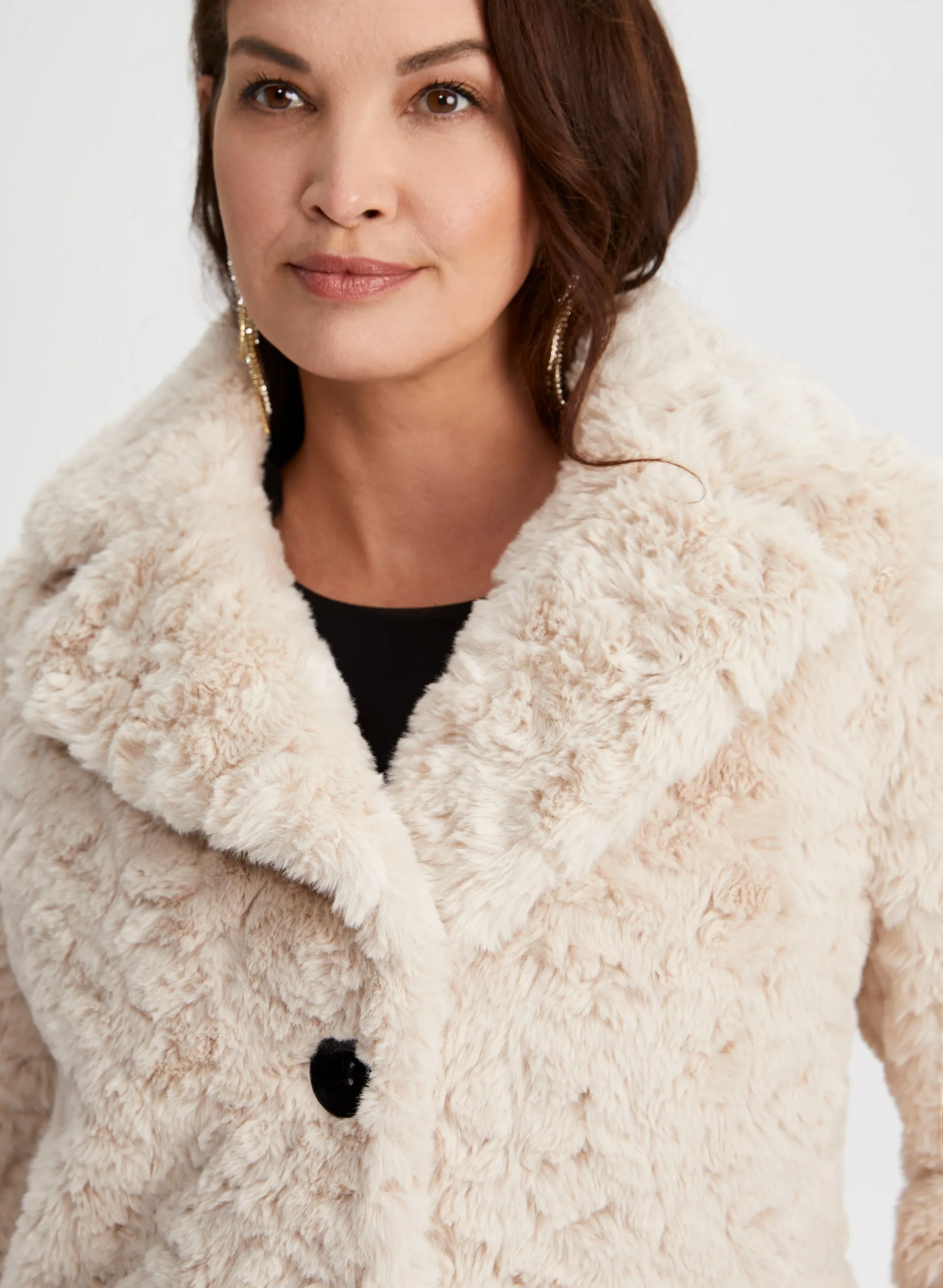 Faux Fur Coat