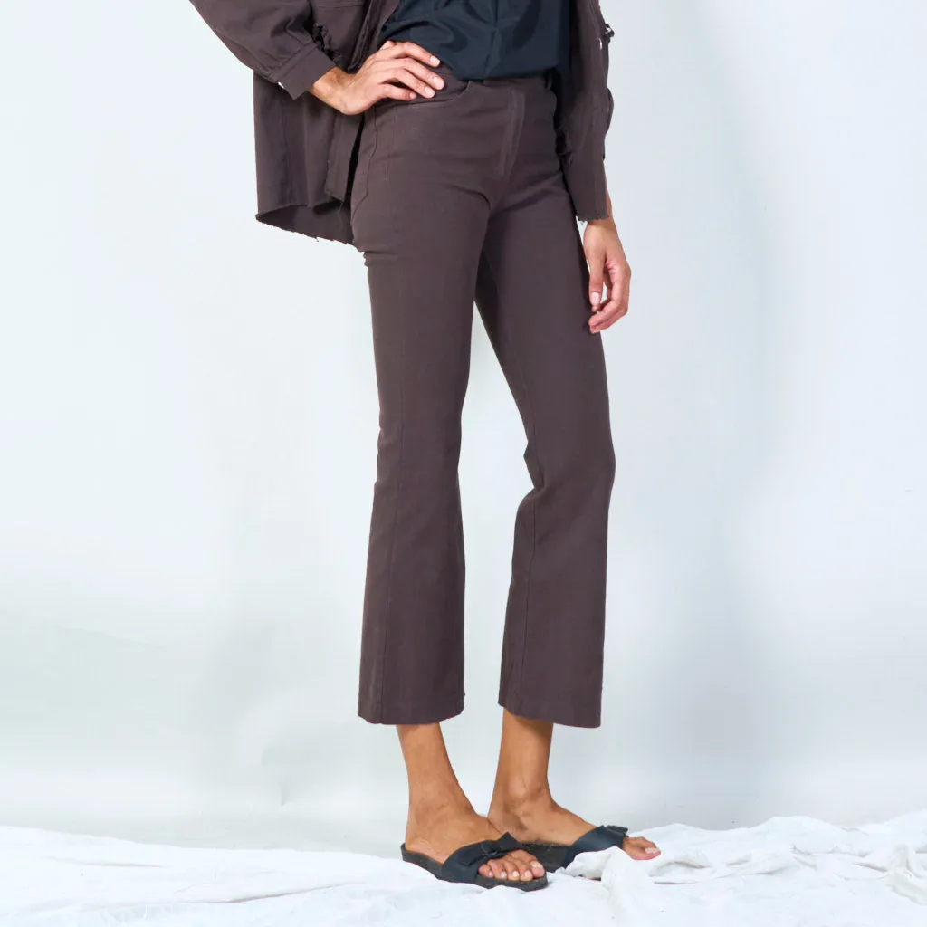 Flared corduroy pants wholesale