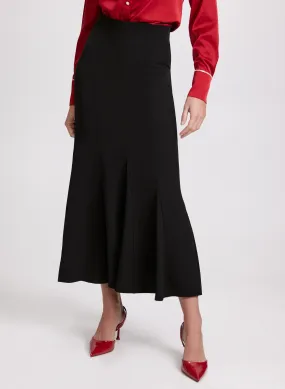 Flared Maxi Skirt