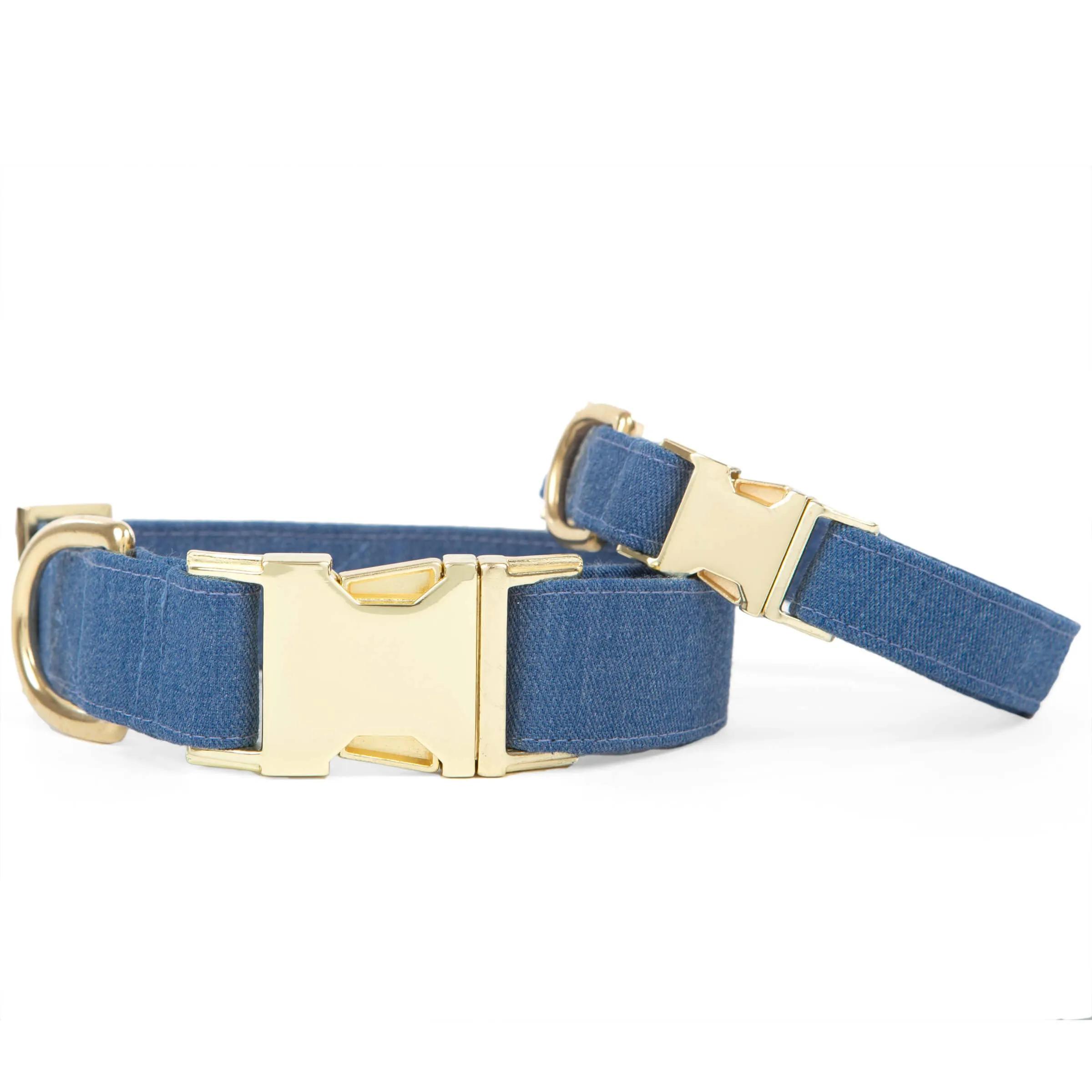 Foggy Dog Solid Denim Collar