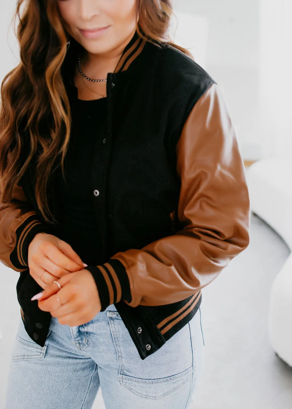 Gavin Varsity Bomber Jacket