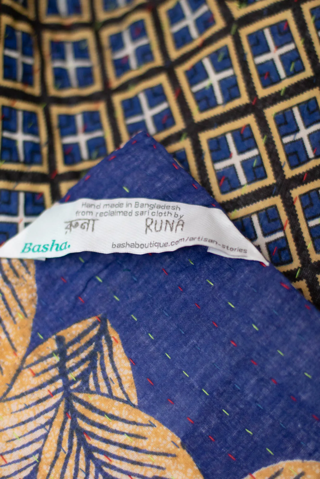 Goodwill Kantha Throw