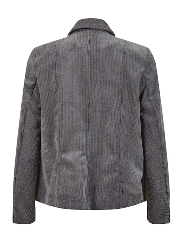 Grey Corduroy Grey Jacket