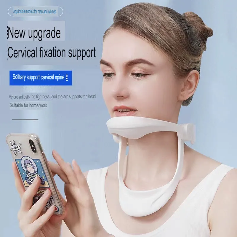 Household cervical collar traction device, bow head, family fixed correction cervical vertebra neck, shoulder and neck anteversion corrector