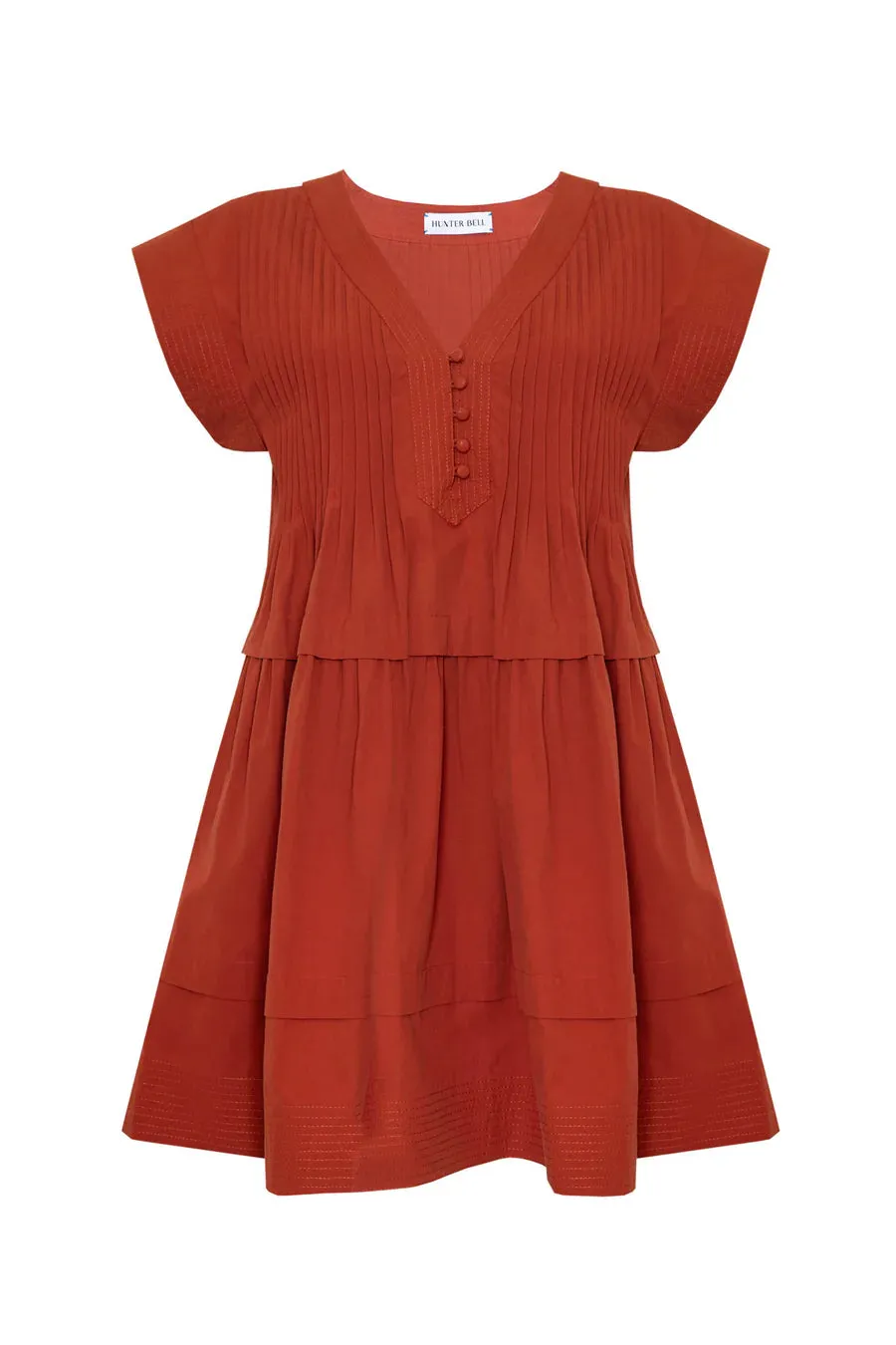 Hunter Bell - Parker Dress in Burnished Copper