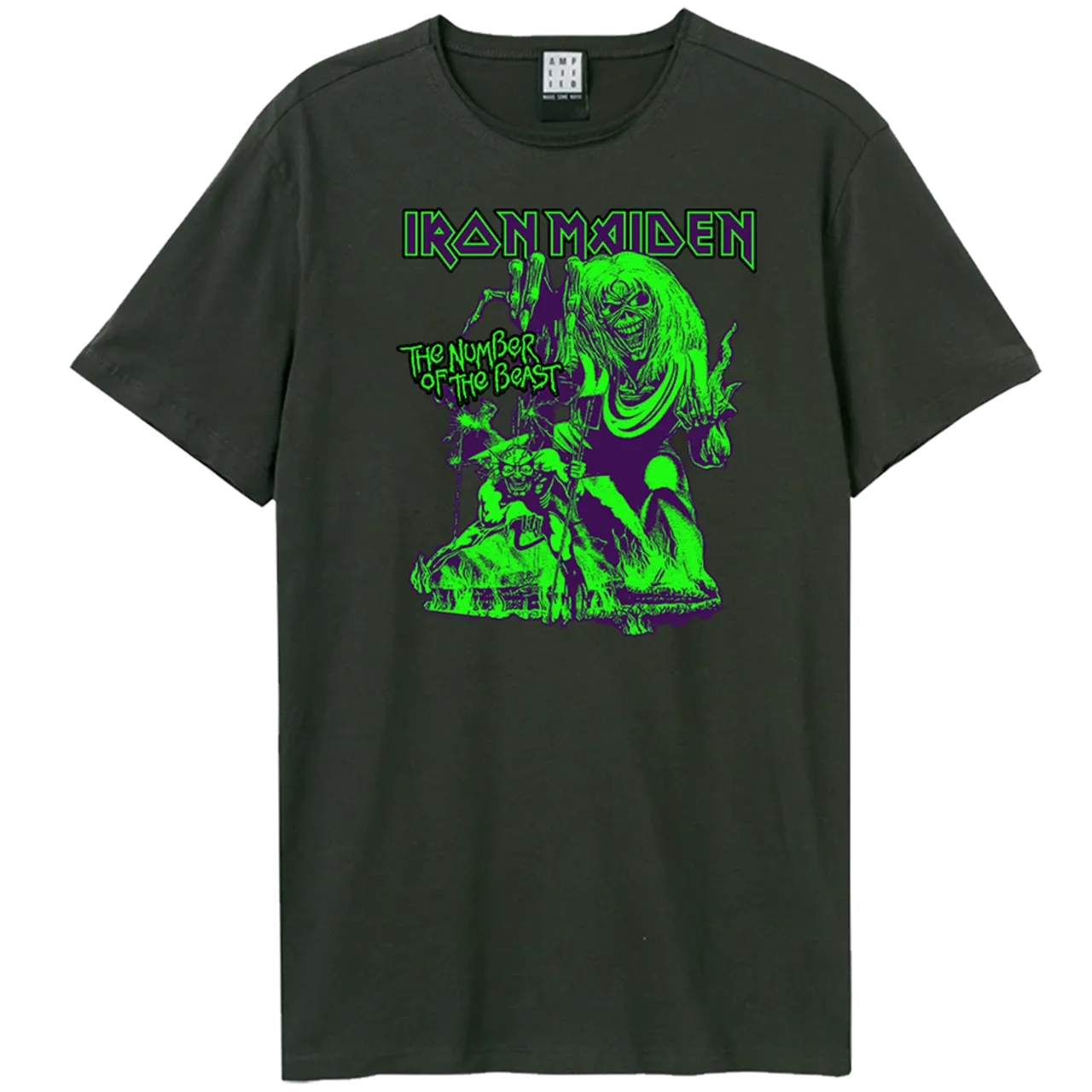 Iron Maiden T-shirt - Neon Beast