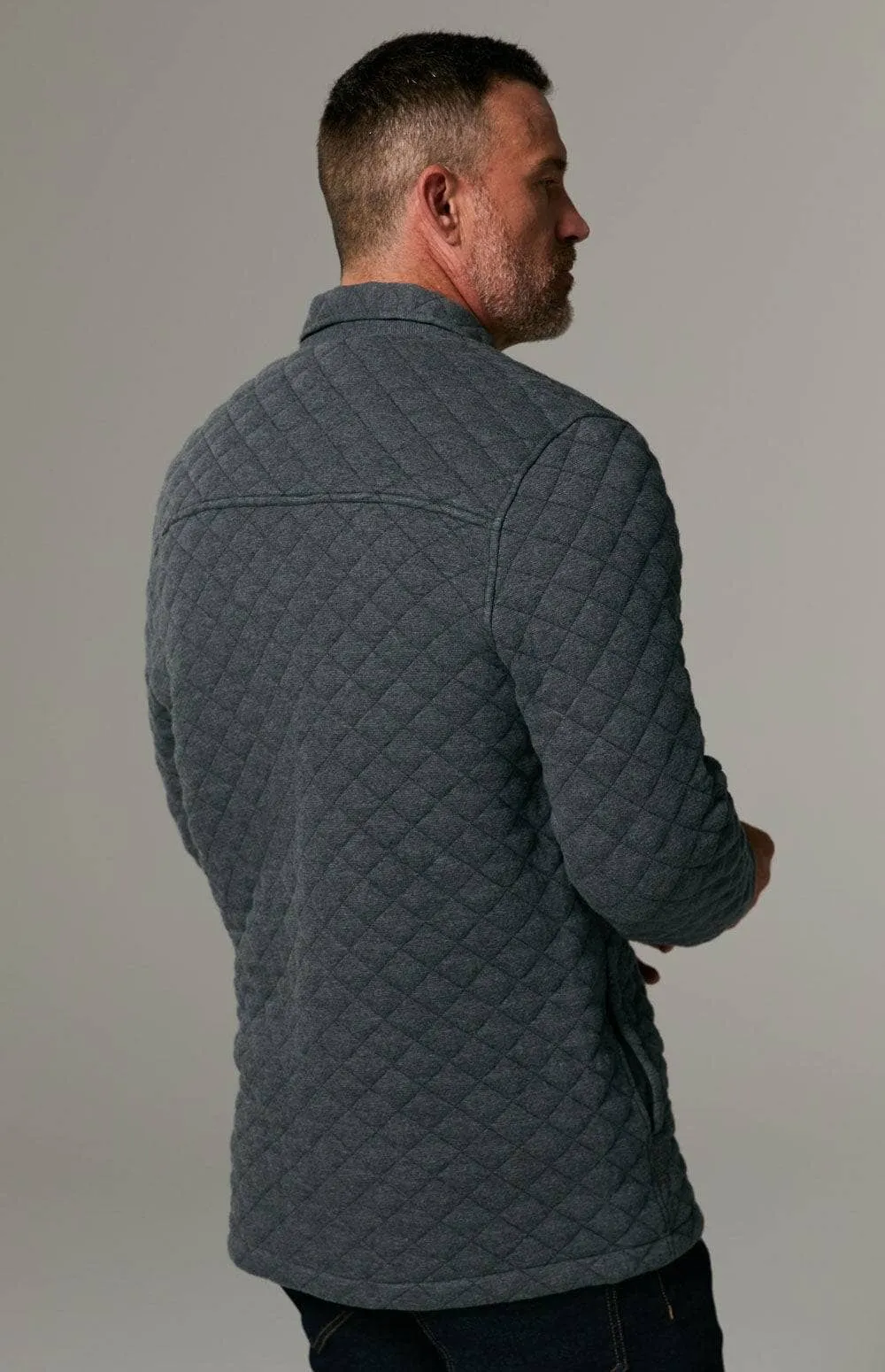 Jackson Shirt Jacket | Heather Grey