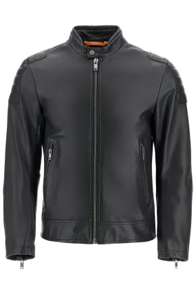 Jomoto Quilted Leather Jacket