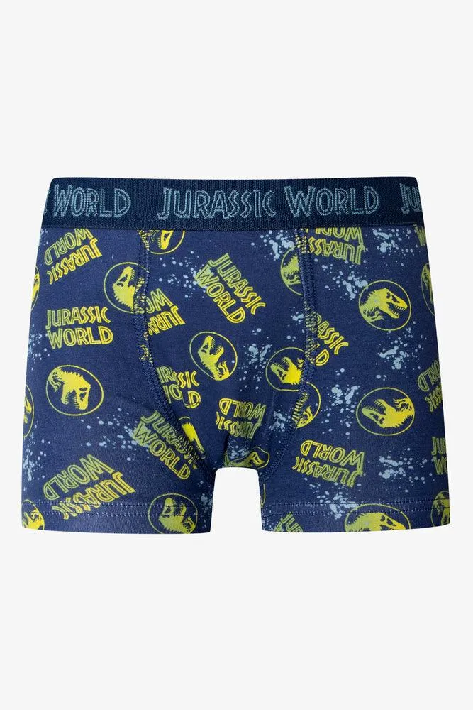 Jurassic World 2 Pack Boxers Navy & Blue