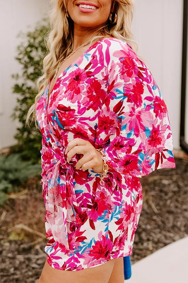 Just Met You Floral Romper Curves