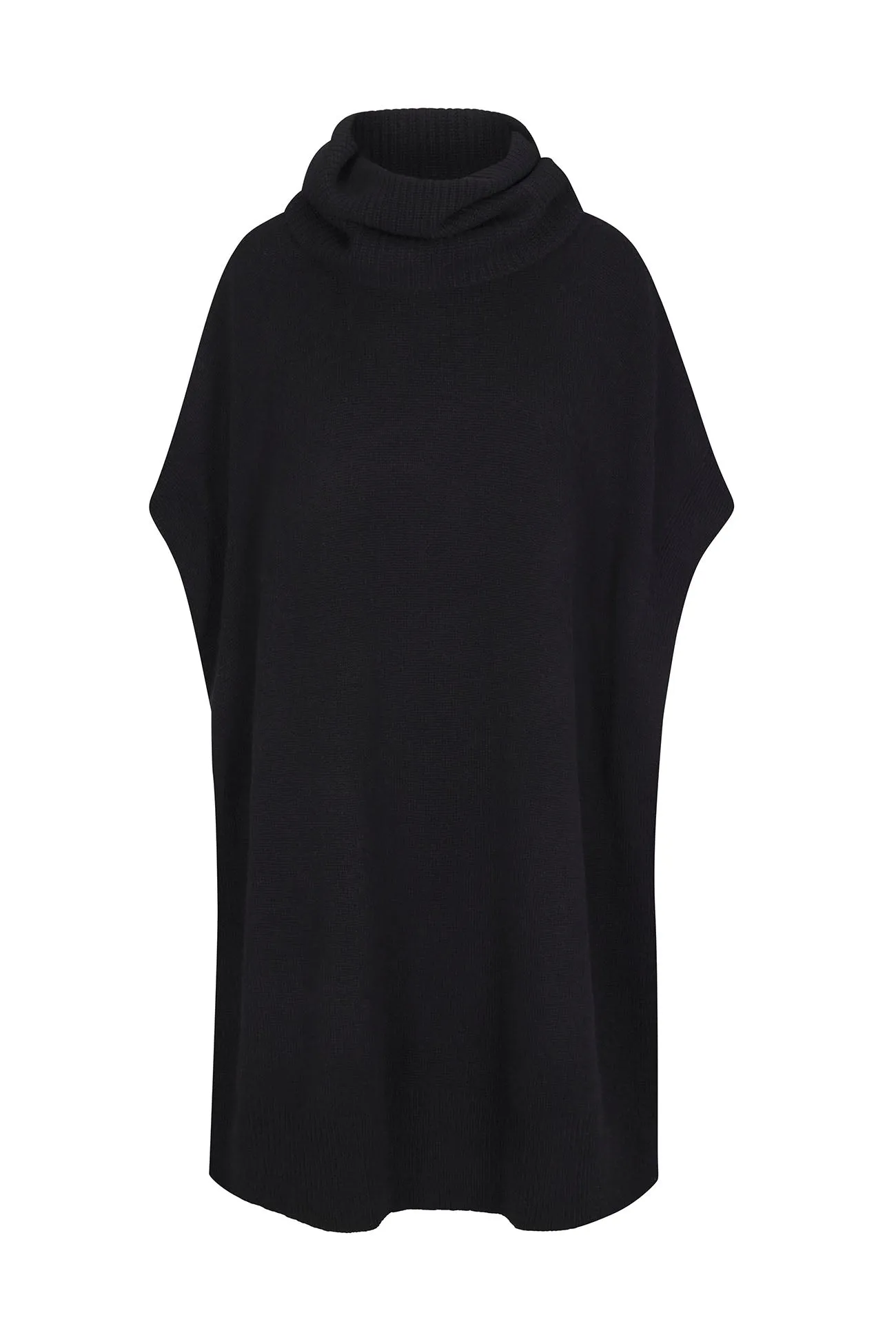 KENZIE TURTLENECK CASHMERE PONCHO