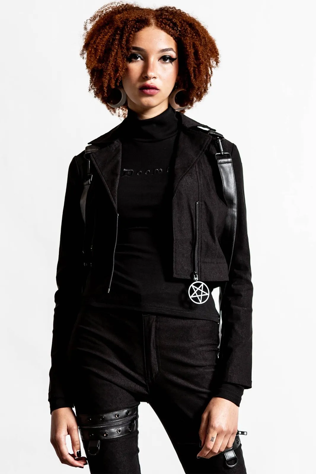 Killstar Freak Flag Jacket in Black