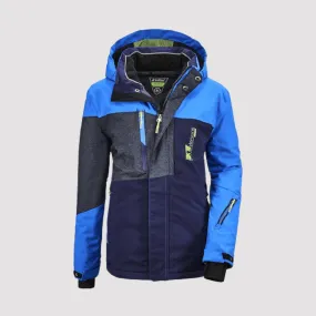 Killtec Glenshee Boys Skiing Jacket Neon Blue