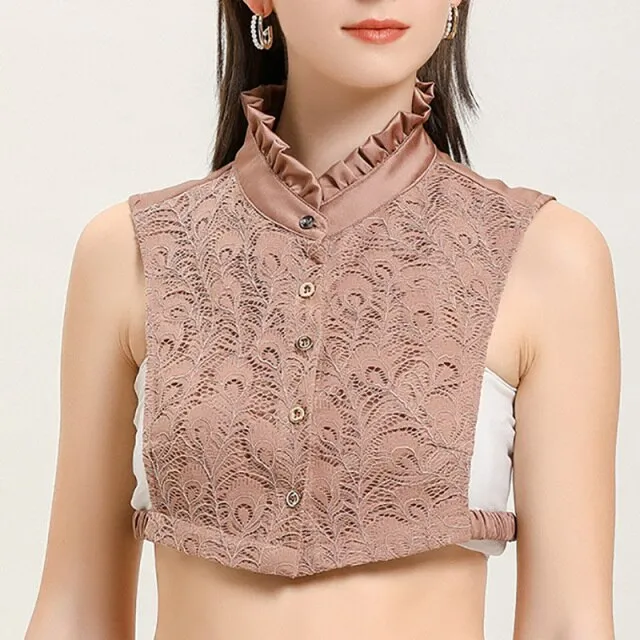 Lace Retro Vintage False Shirt Collar