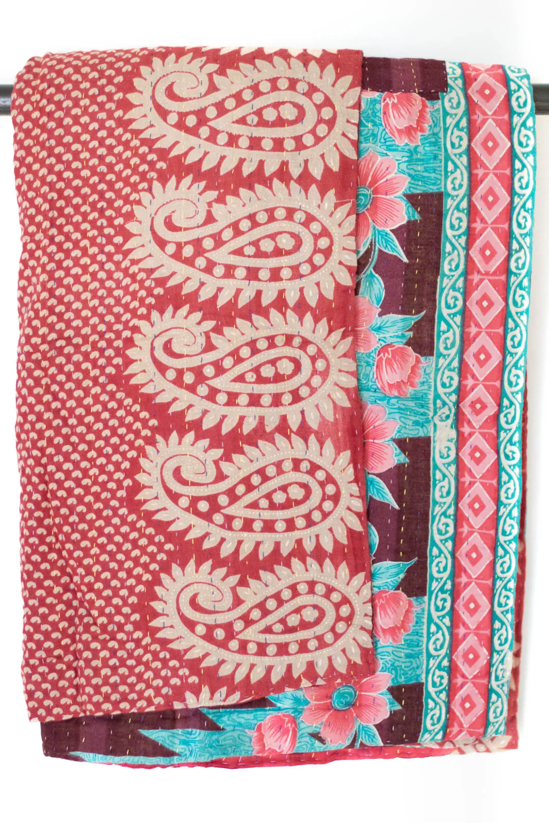 Land Kantha Throw