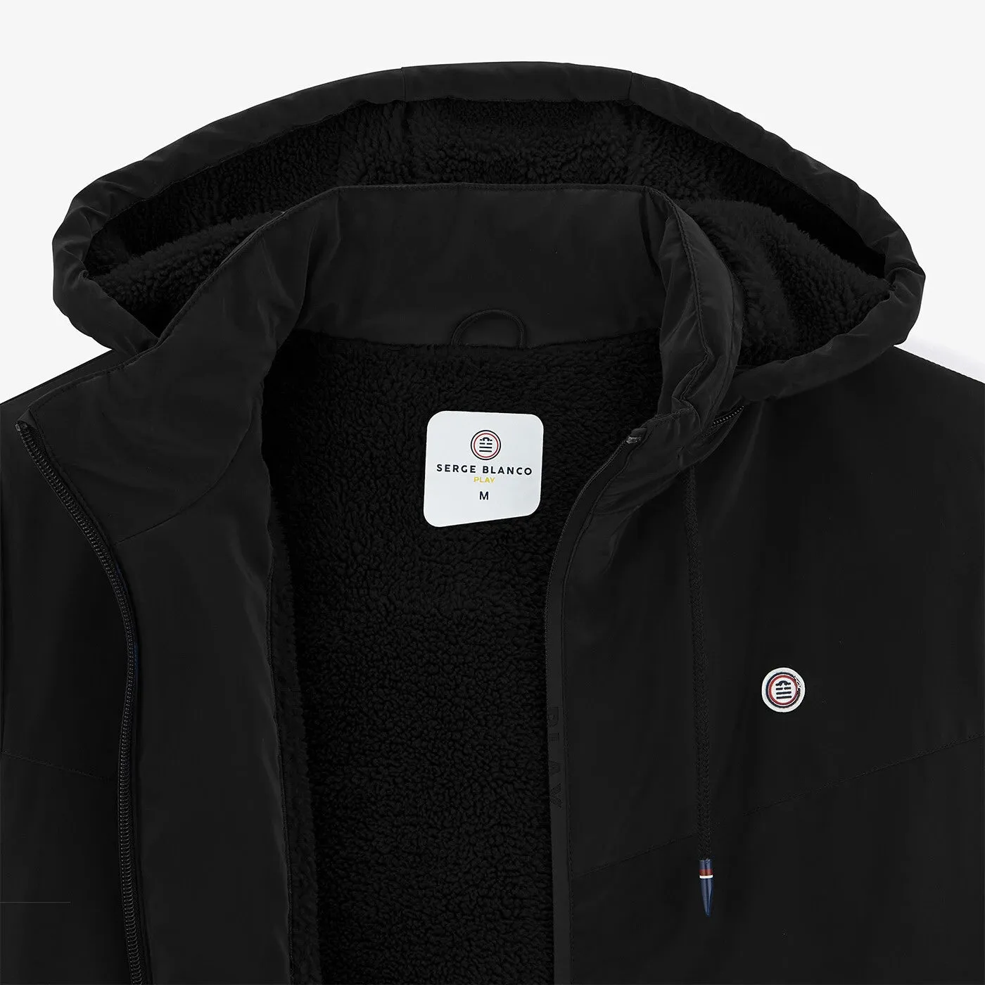 Lands End Waterproof Long Parka: Black