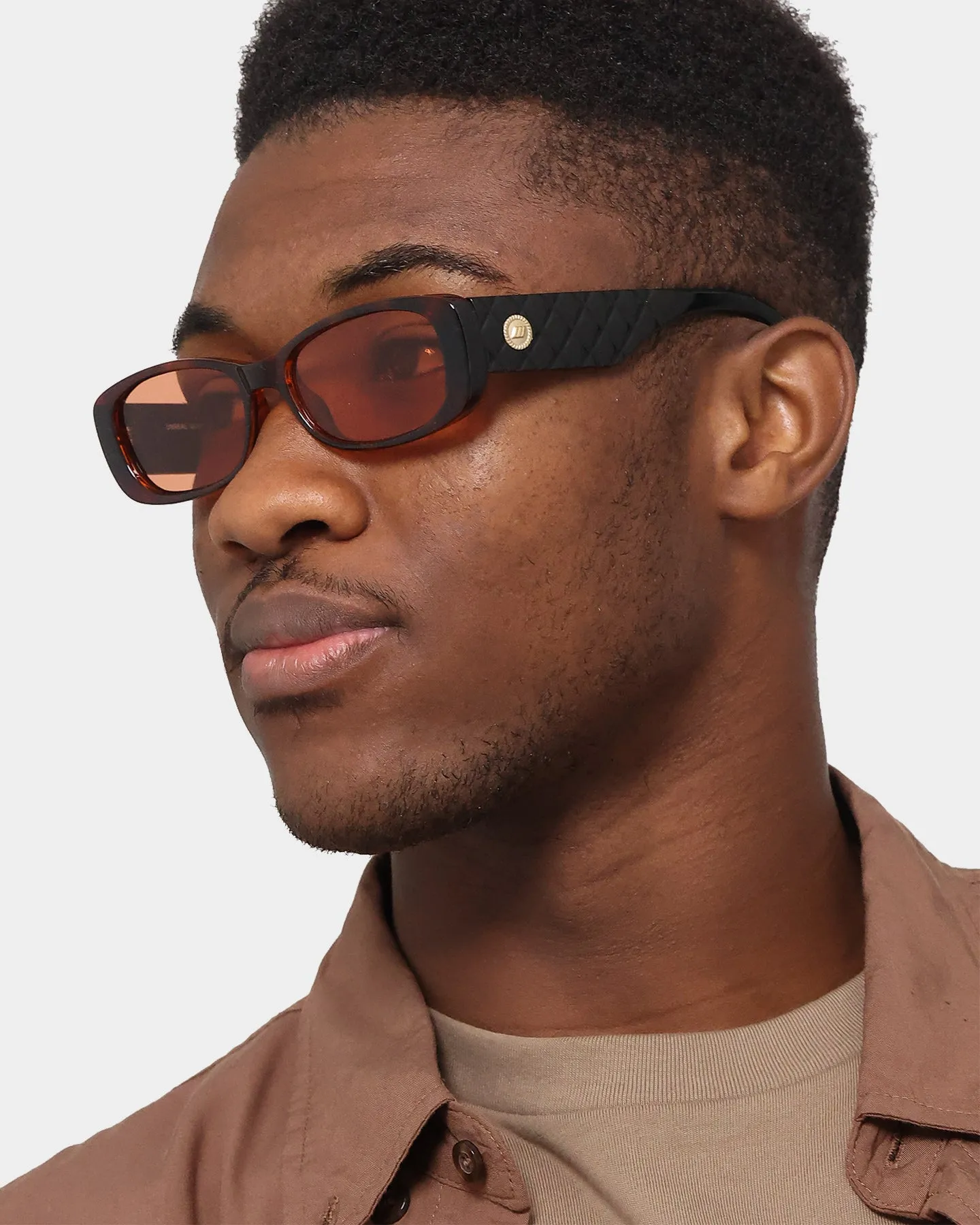 Le Specs Unreal Quilted LTD EDT Sunglasses Toffee